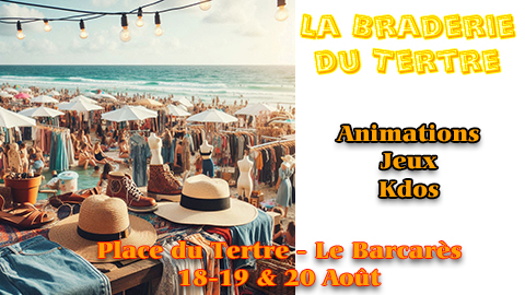 Braderie du Tertre Barcarès