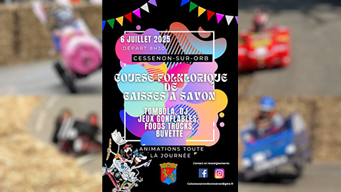 Course de Caisse à Savon - Cessenon
