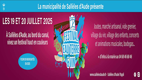 Festival Eau Terre & Vins - Sallèles d'Aude